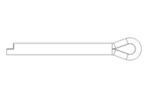 Cotter pin ISO1234 4x32 A2