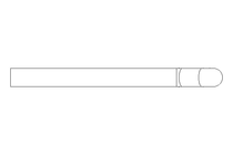 Cotter pin ISO1234 4x32 A2