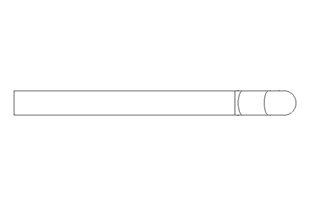 Cotter pin ISO1234 4x32 A2