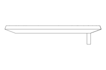 Locking bracket 10.5 A2 DIN432