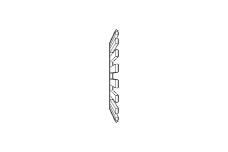 Sicherungsblech MB4 20x36 A2 DIN5406