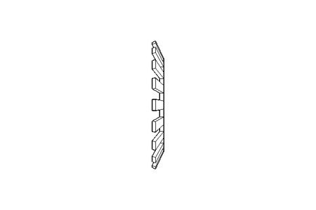 Sicherungsblech MB4 20x36 A2 DIN5406