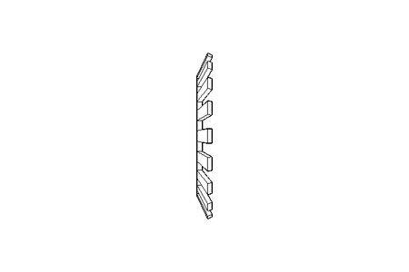 Sicherungsblech MB4 20x36 A2 DIN5406