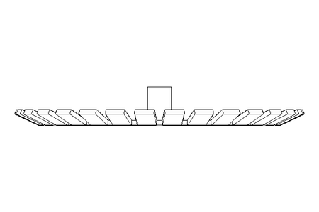 Locking bracket MB10 50x74 St DIN5406