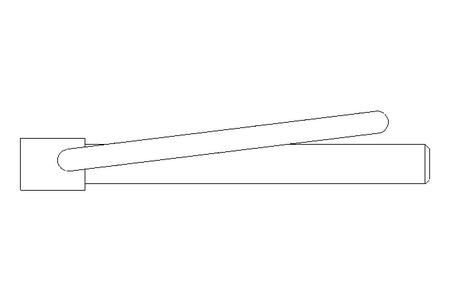 Goupille rabattable 4,5x32 St