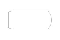 Spina cilindrica ISO 2338 10 m6x24 A2