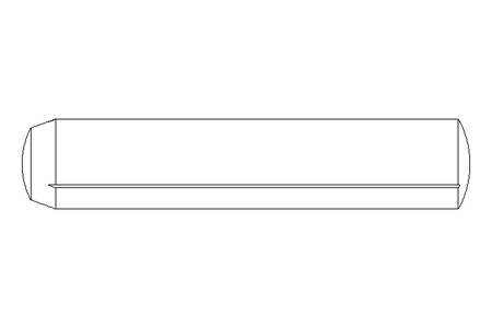 Straight grooved pin ISO8740 3x16 A2