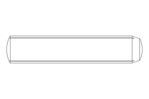 Straight grooved pin ISO8740 3x16 A2