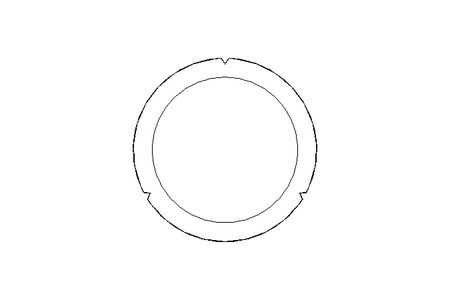 Goupille cannelée cylindr ISO 8740 3x20