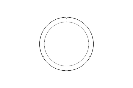 Goupille cannelée cylindr ISO 8740 6x16