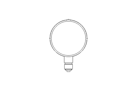 Manometer Typ 213.40 -1 /+ 0,6 bar