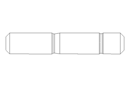 Stiftschraube M10x45 A2 DIN939