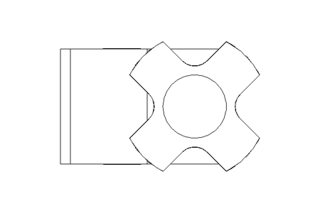 Support de rail D=16