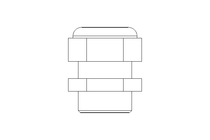 Cable Gland M25 gray (9.0 - 17.0) UL