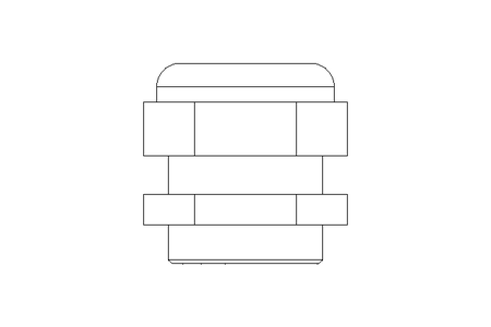 Cable Gland M40 gray (19 - 28) UL