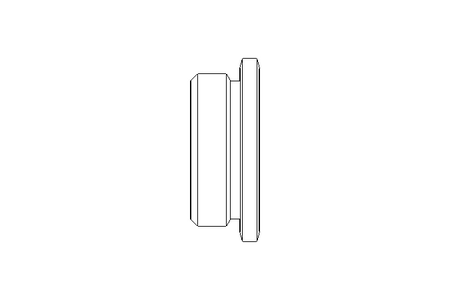 Reducer M20 to M16 Ni-plated brass