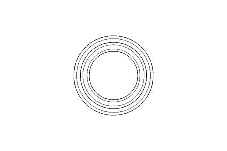 Reducer M25 to M20 Ni-plated brass