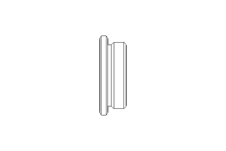 Reducer M25 to M20 Ni-plated brass