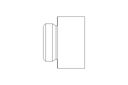 Enlarger M16 to M20 Ni-plated brass