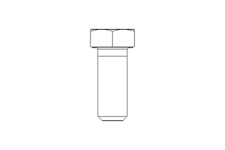 Tornillo cab. hexag. M12x30 A2 70