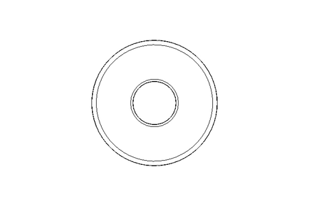 Flanged hexagon nut M6 A2 DIN6923