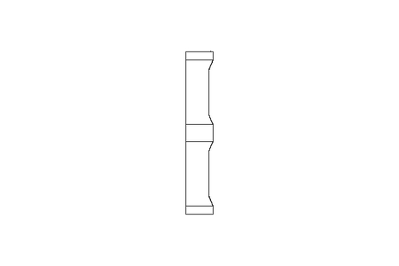 hex head lock nut M25