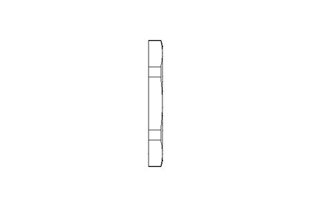 Hexagon grounding lock nut M40 Ni-brass