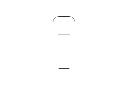 Flat head screw M5x20 A2 ISO7380