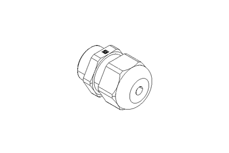 Conector prensa cabo M20 cinza (5 - 10)