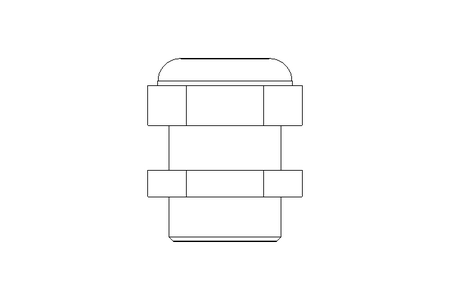 Cable Gland M25 gray (6.0 - 13.0) UL