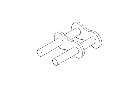 Federverschlussglied 1" Sedis 15 T Delta