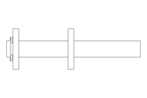 Federverschlussglied 1" Sedis 15 T Delta