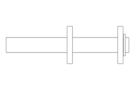 Federverschlussglied 1" Sedis 15 T Delta