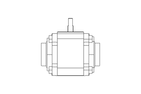 BALL VALVE 1 1/2" A59 FB DN40