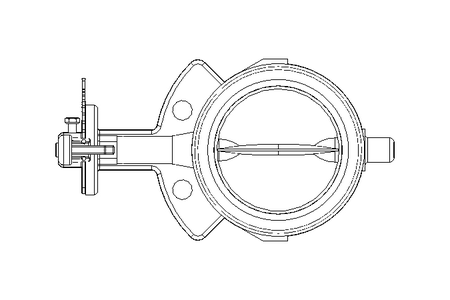 Absperrklappe-Hand OptiSeal DN125