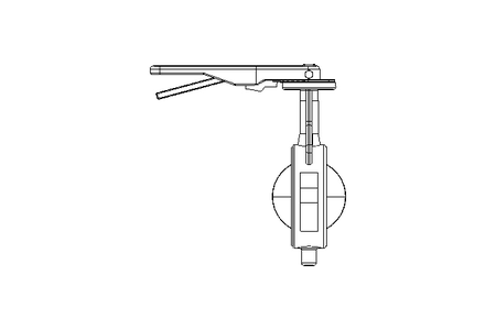 Clapet d'arrêt-manuel OptiSeal DN125