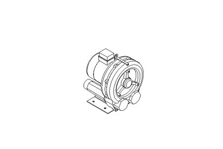 Side-channel blower 400V 2200W