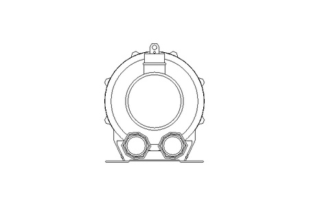 Side-channel blower 400V 2200W