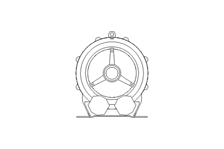 Side-channel blower 400V 2200W