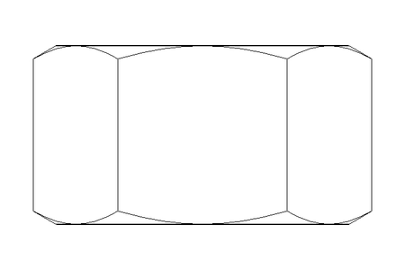 Tuerca hexagonal M14x1,5 St-Zn DIN934