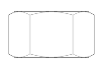 Tuerca hexagonal M14x1,5 St-Zn DIN934