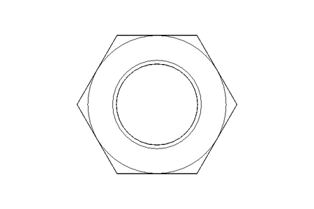 Tuerca hexagonal M14x1,5 St-Zn DIN934