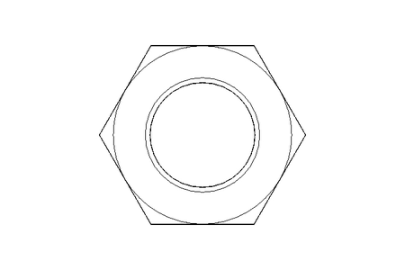 Dado esagonale M14x1,5 St-Zn DIN934