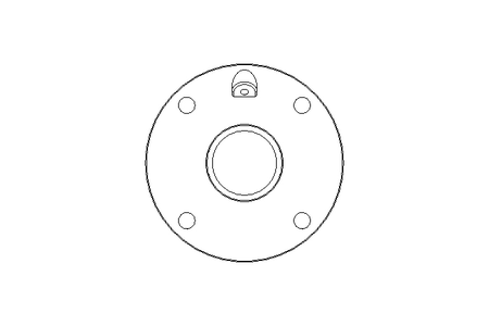 Flange bearing RMEY 70x215x74.6