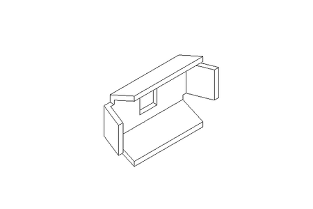 Mounting clamp for barrier strip