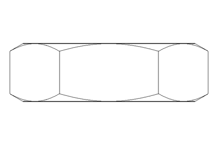 Hexagon nut M5 A2 DIN439