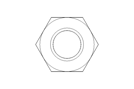 Écrou hexagonal M5 A2 DIN439