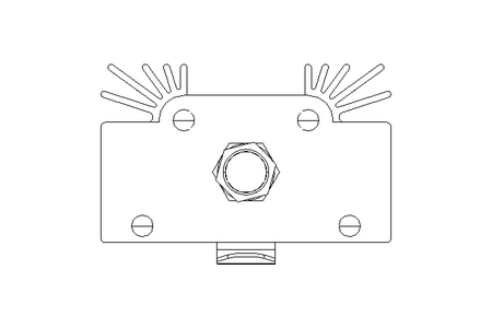 Control cabinet heating 230V 55W