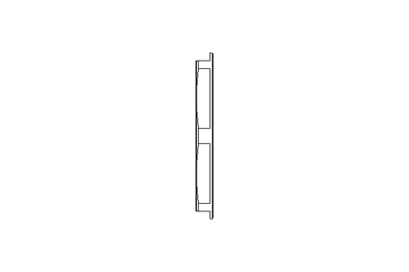 Hexagon lock nut M63 gray