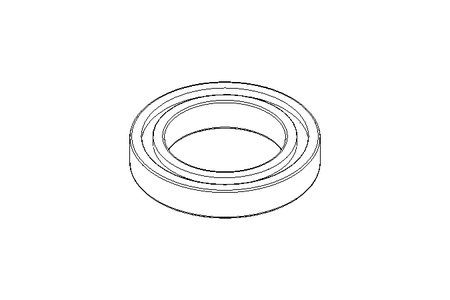 Rolamento de esferas 6016 2RS1 80x125x22